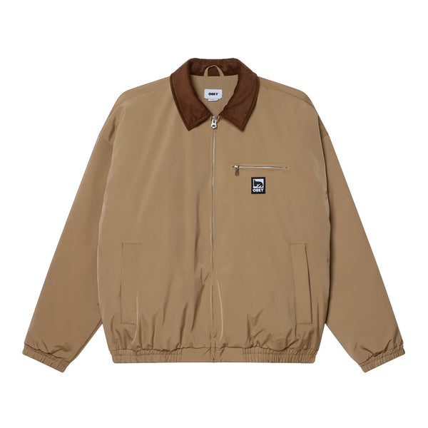 Obey Elysian Jacket - Vintage Tan