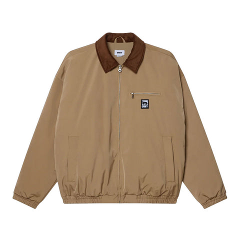 Obey Elysian Jacket - Vintage Tan