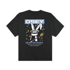 Obey Enjoy the Magic S/S Tee - Vintage Black