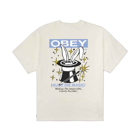 Obey Enjoy the Magic S/S Tee - Vintage White
