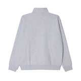 Obey Established Works Bold Mockneck - Ash Grey Back