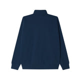 Obey Established Works Bold Mockneck - Dark Denim Back