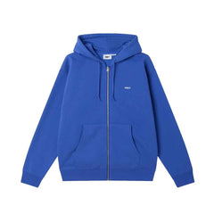 Obey Established Works Bold Zip Hoodie - Electric Indigo