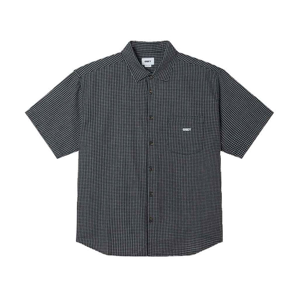 Obey Frank S/S Woven Shirt - Black Multi