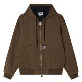 Obey Glen Zip Up Jacket - Wren Fade Wash