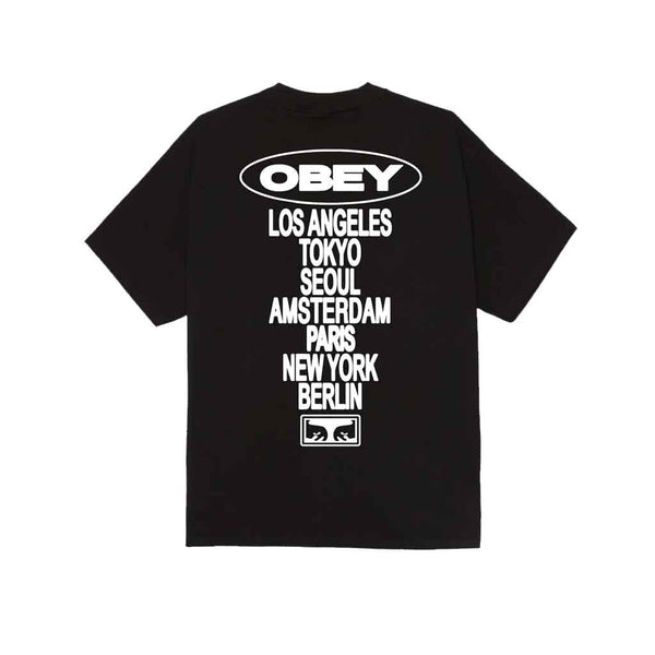 Obey Global Impact S/S Tee - Black