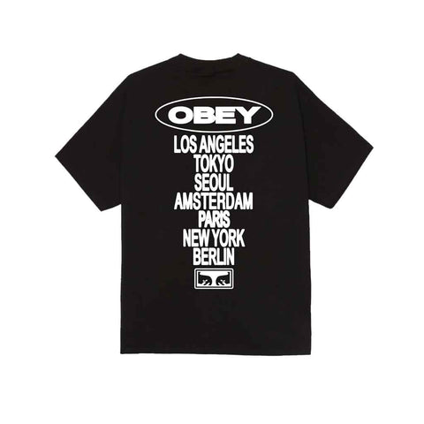 Obey Global Impact S/S Tee - Black