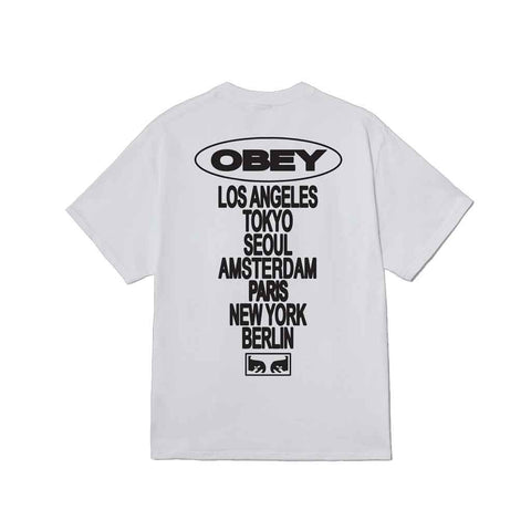 Obey Global Impact S/S Tee - White