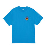 Obey Global Visual S/S Tee - Azure Blue Front