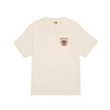 Obey Global Visual S/S Tee - Cream Front