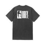 Obey Half Icon S/S Tee - Vintage Black Back
