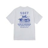 Obey House of Subversion S/S Tee - White