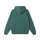 Obey Lowercase Pigment Hood - Pine Needle Back