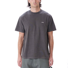 Obey Lowercase Pigment  S/S Tee - Digital Black