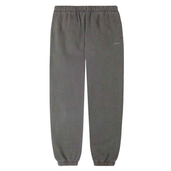 Obey Lowercase Pigment Sweatpant - Digital Black