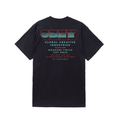 Obey Measure Twice S/S Tee - Black