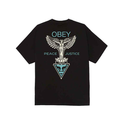 Obey Nouveau Angel S/S Tee - Black