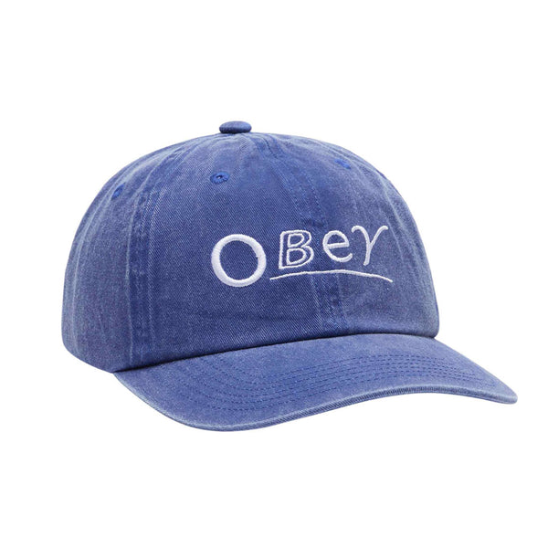 Huf Pigment Obey Healines 6 Panel - Pigment Blue