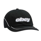 Obey Rewind 6 Panel Velcro - Black