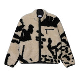 Obey Shaggy Sherpa Jacket - Clay Multi
