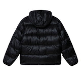 Obey Stratus Puffer Jacket - Black Back