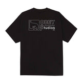 Obey Studios Inc 1989 S/S Tee - Black