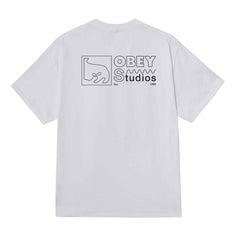 Obey Studios Inc 1989 S/S Tee - White