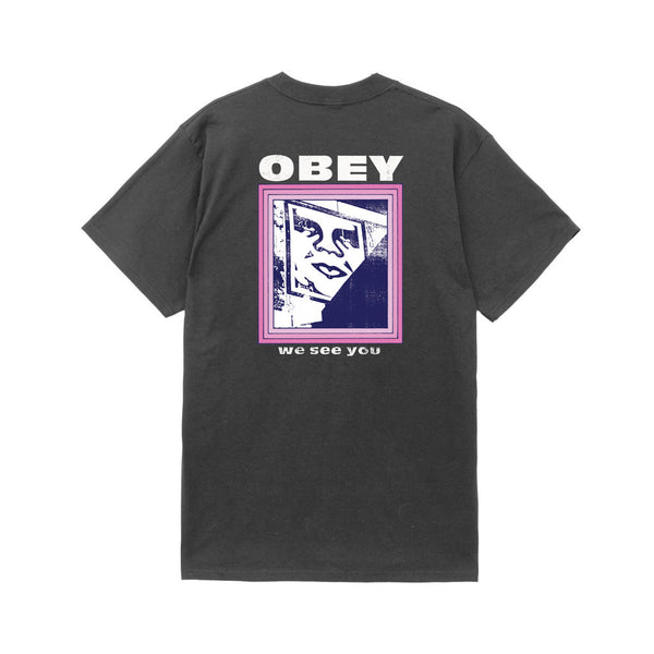 Obey We See You S/S Tee - Vintage Black