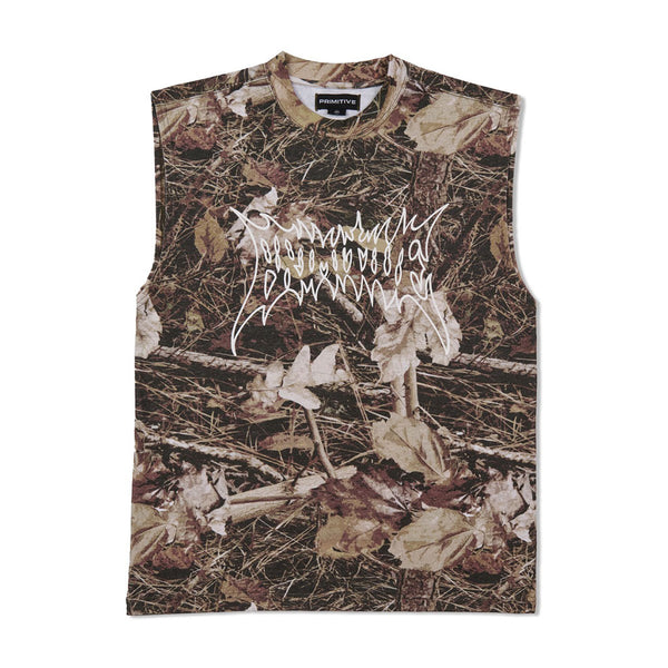 Primitive Threat Shaw HW Muscle Tee - Camo