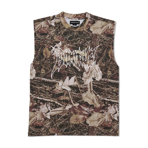 Primitive Threat Shaw HW Muscle Tee - Camo