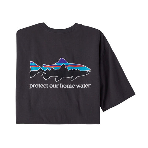 Patagonia Home Water Trout Organic Tee - INBK (Front)