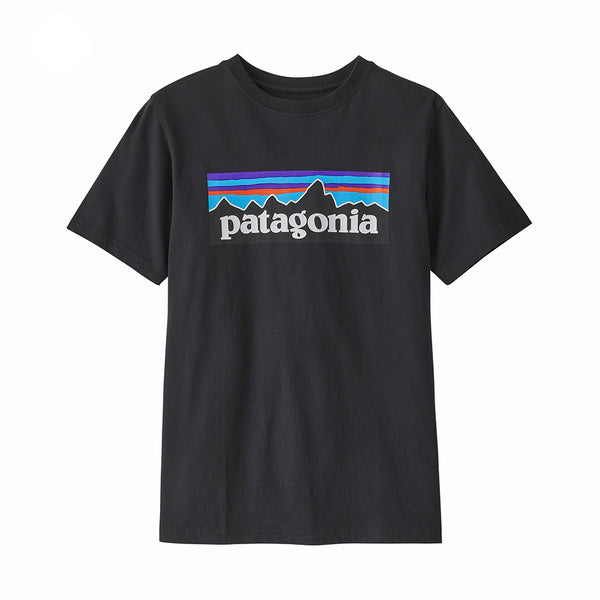 Patagonia Kids' Regenerative Organic Certified Cotton P-6 Logo T-Shirt ...