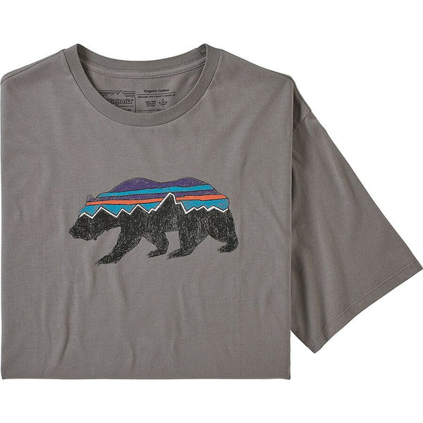Patagonia Fitz Roy Bear Organic Cotton T-Shirt - FEA (Front)