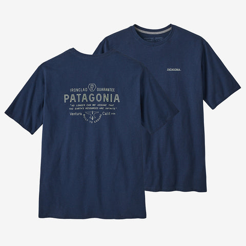 Patagonia Forge Mark Responsibili Tee - LMBE (Back Front)