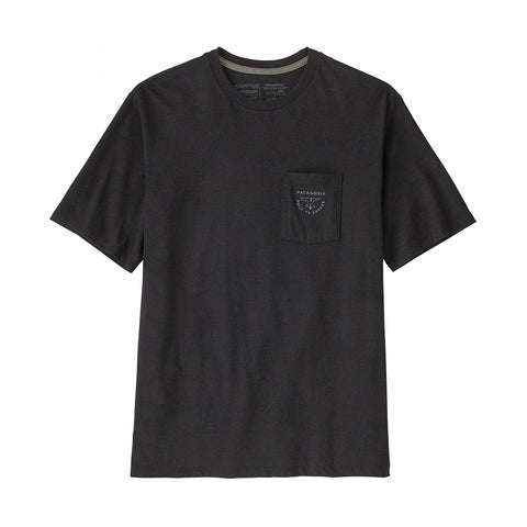 Patagonia Forge Mark Crest Pocket Responsibili-Tee - INBK (Front)