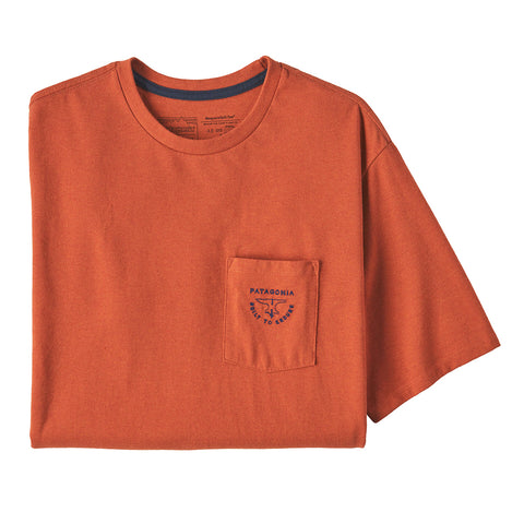 Patagonia Forge Mark Crest Pocket Responsibili-Tee - SARU (Front)