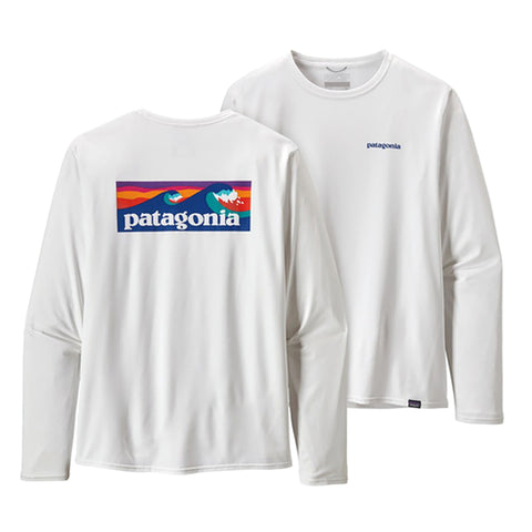 Patagonia L/S Capilene Cool Daily Graphic Shirt - BOLW (Back / Front)