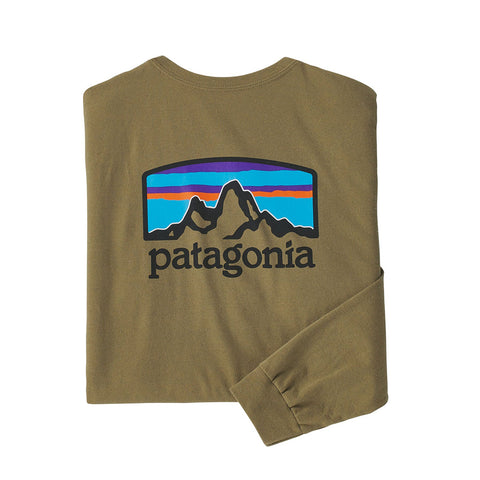 Patagonia L/S Fitz Roy Horizon Responsibili Tee - MOKH (Back)