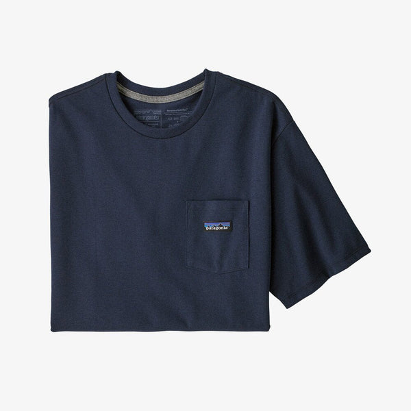 Patagonia P-6 Label Pocket Responsibili Tee - NENA (Front)