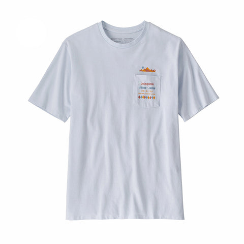 Patagonia Spirited Seasons Responsibili Tee - WHITE (Front)