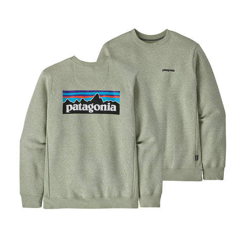 Patagonia P-6 Logo Uprisal Crew Sweatshirt - SLVG (Back / Front)