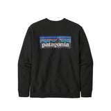 Patagonia P-6 Logo Uprisal Crew Sweatshirt - BLK 39657 BACK