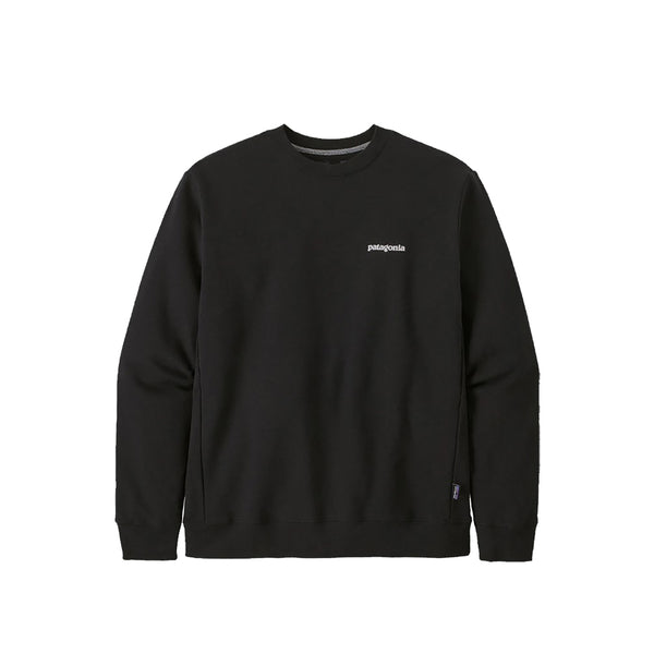 Patagonia P-6 Logo Uprisal Crew Sweatshirt - BLK 39657 FRONT