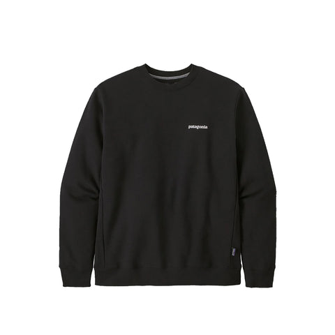 Patagonia P-6 Logo Uprisal Crew Sweatshirt - BLK 39657 FRONT