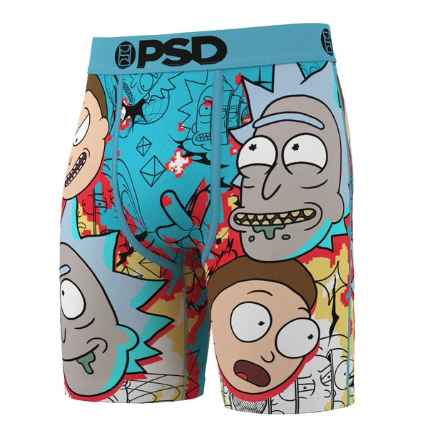 PSD Underwear Rick and Morty Destruction Boxer Brief