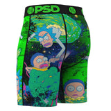 PSD Underwear Rick and Morty Portal Void Boxer Brief Back