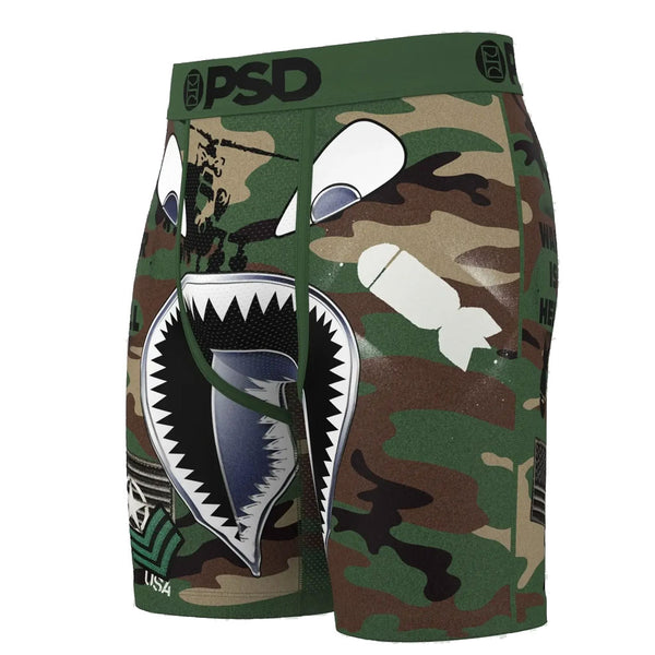 PSD Underwear Warface Bomber Boxer Brief - Multi