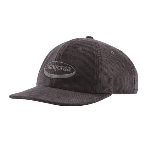 Patagonia Corduroy Cap - '95 Oval Logo: Ink Black (33535 OLGB) Front