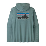 Patagonia Capilene Cool Sun Daily Hoody 73 Skyline - Blue Sage Light Blue Sage X-Dye (45469 BSLX) Back