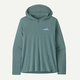 Patagonia Capilene Cool Daily Hoody 73 Skyline - Blue Sage Light Blue Sage X-Dye (45469 BSLX)